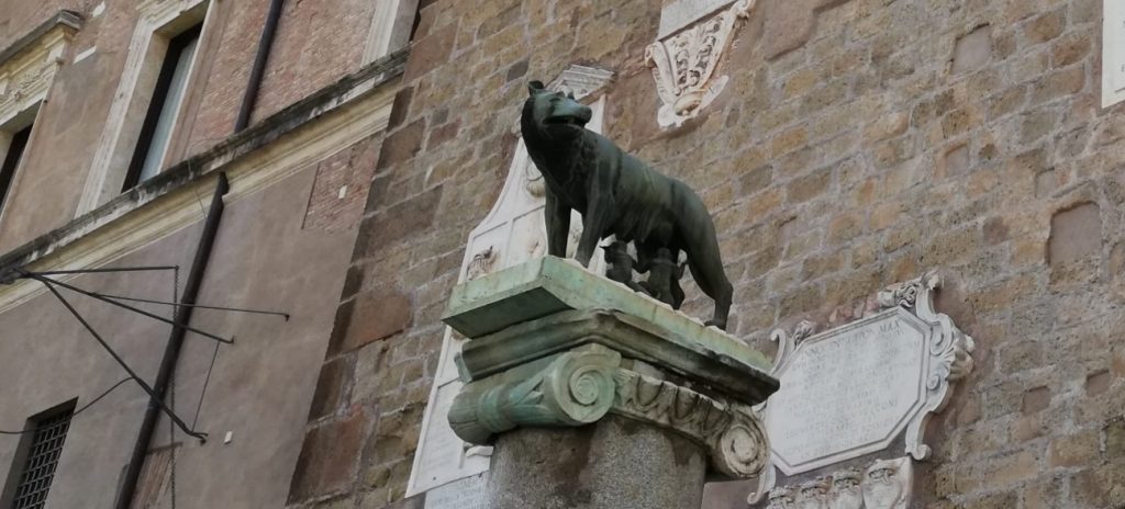 louve sur la colline du Capitole