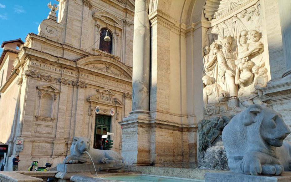 Sainte Marie des Victoires fontaine du Moise