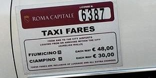 Rome taxi