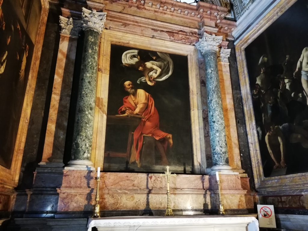 Chapelle Contarelli dans l'église de saint Louis des français