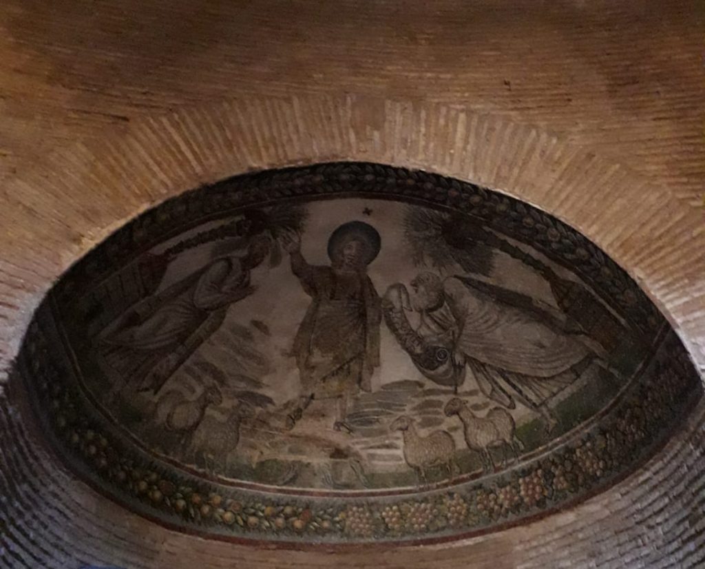 visite du mausolée de sainte Constance et de la basilique de sainte Agnès