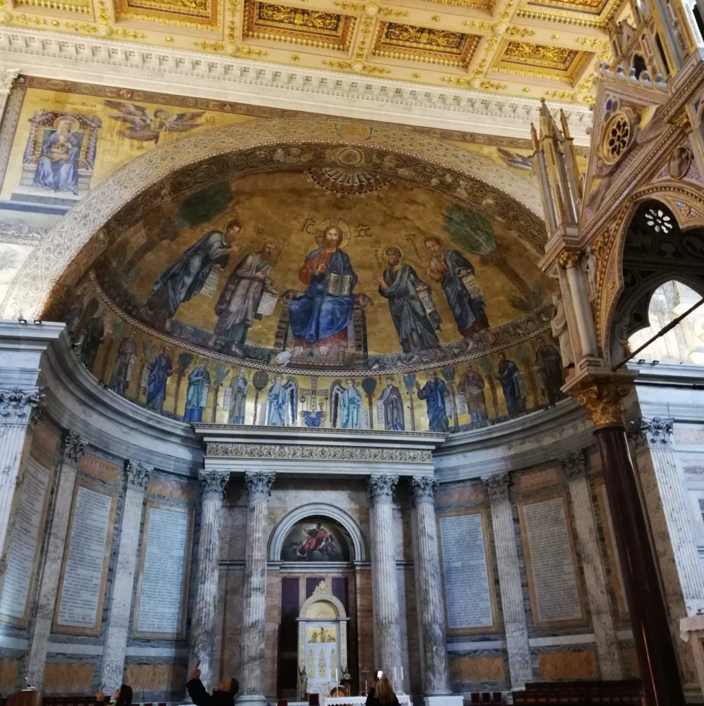 Eglises autours de la basilique de saint Jean de Latran