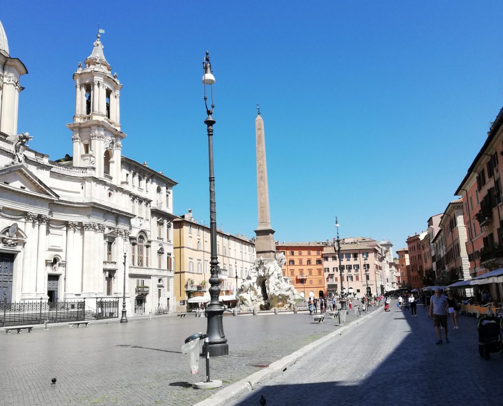 visite de la Rome baroque la place Navone