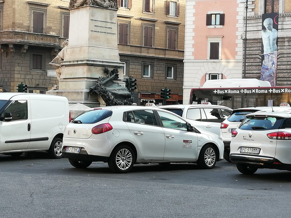 Taxi à Rome