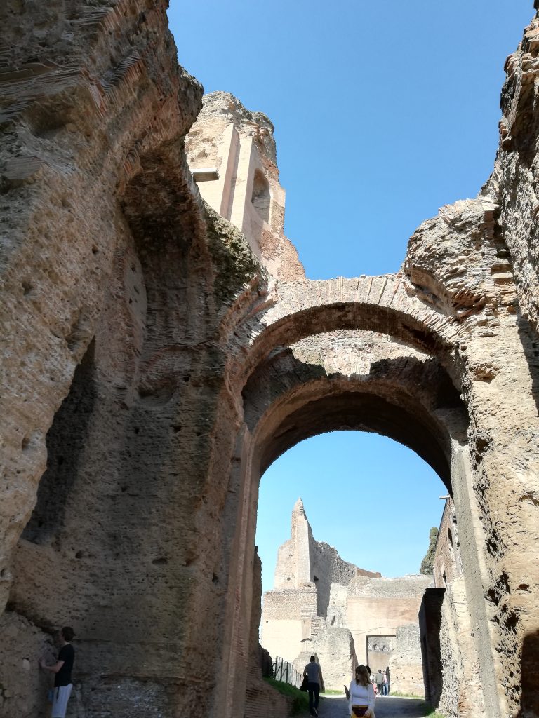 ruines du palais Impérial sur le Palatin