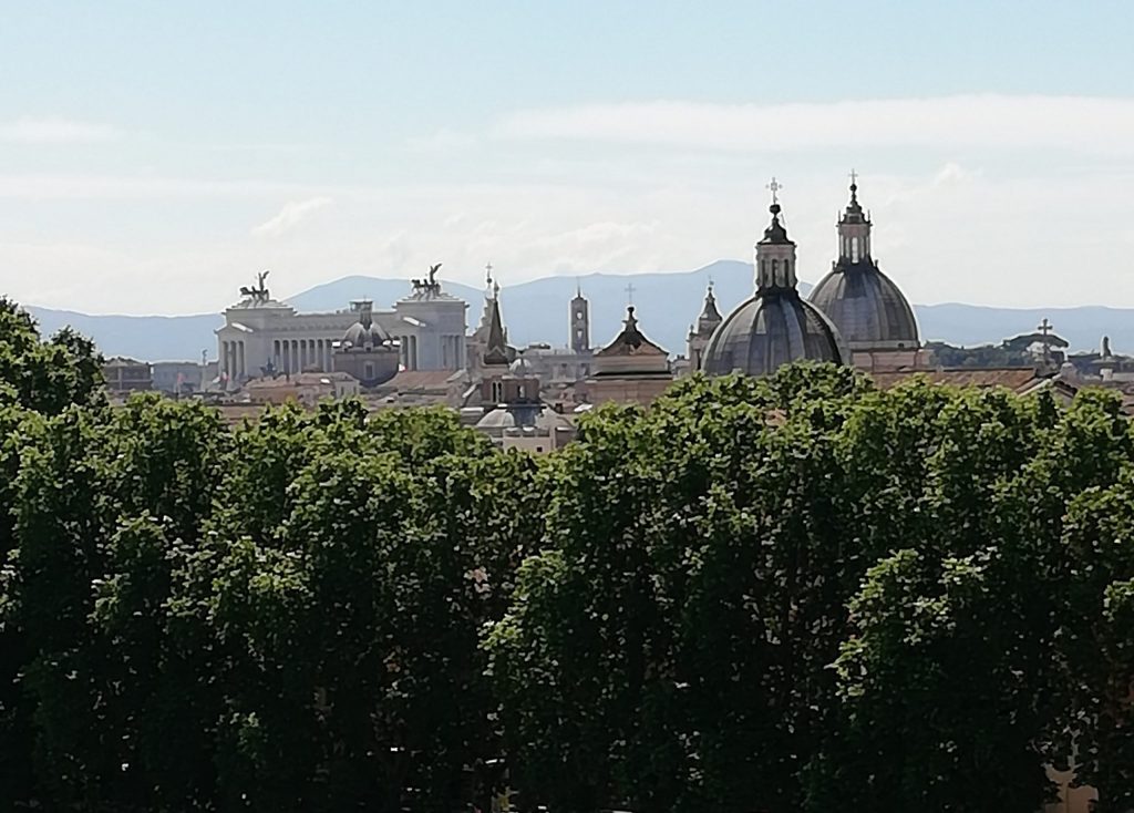 Rome vue panoramique