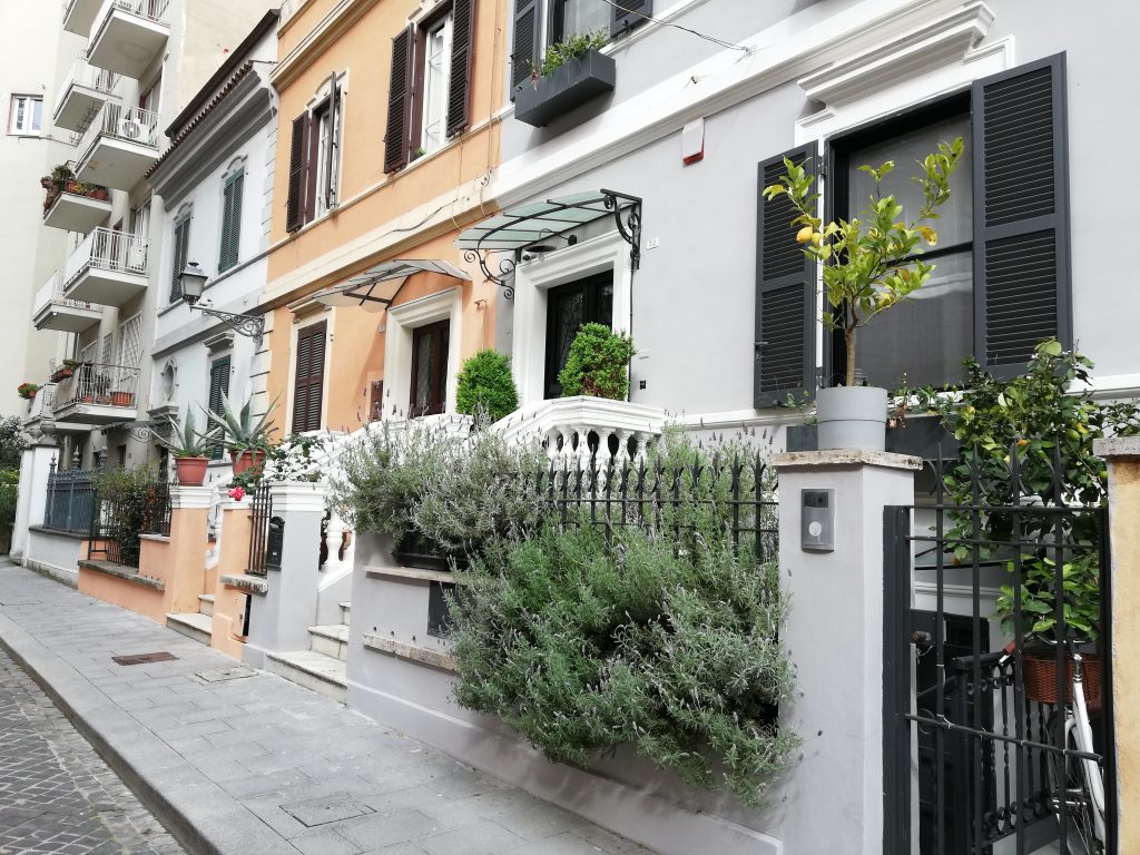 la Piccola Londra quartier Flaminio