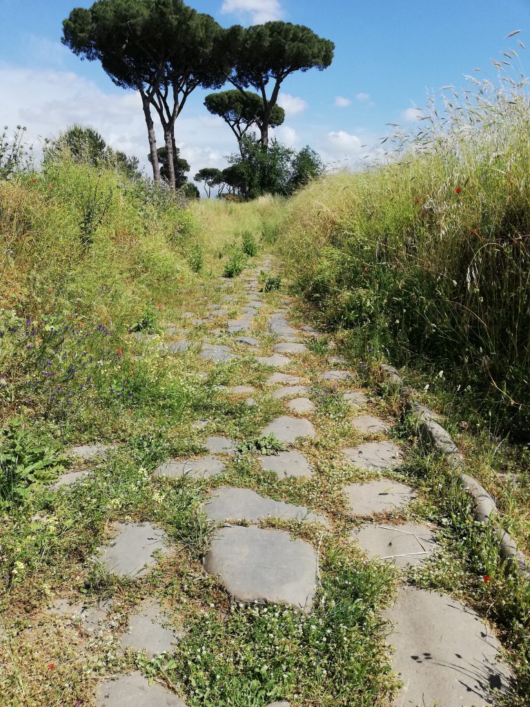 via Latina dans le parc des aqueducs