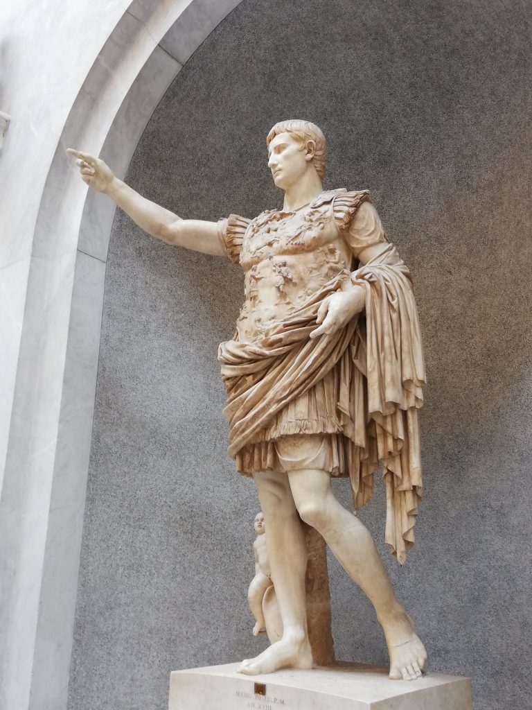 Auguste aux musées du Vatican