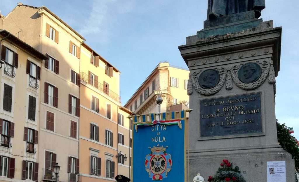 monument à Giordano Bruno visiter Rome