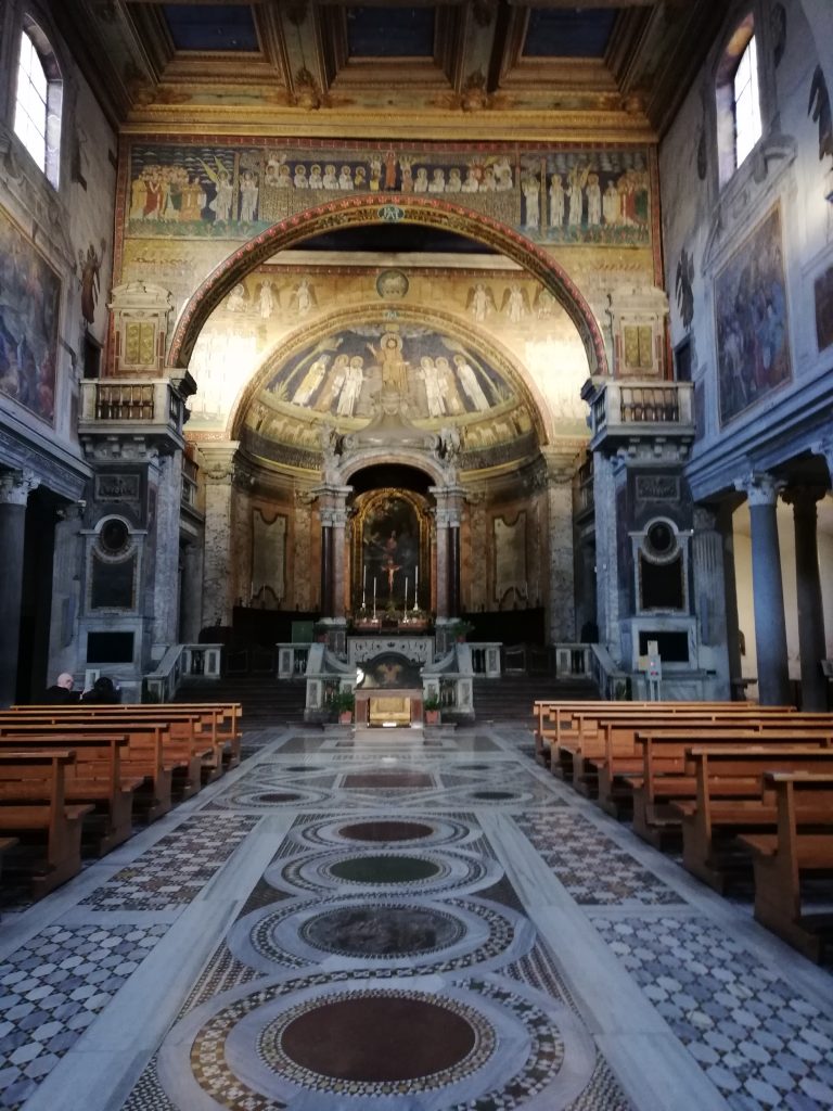 Eglises autour de sainte Marie Majeure sainte Praxède et sainte Prudence saint Martin