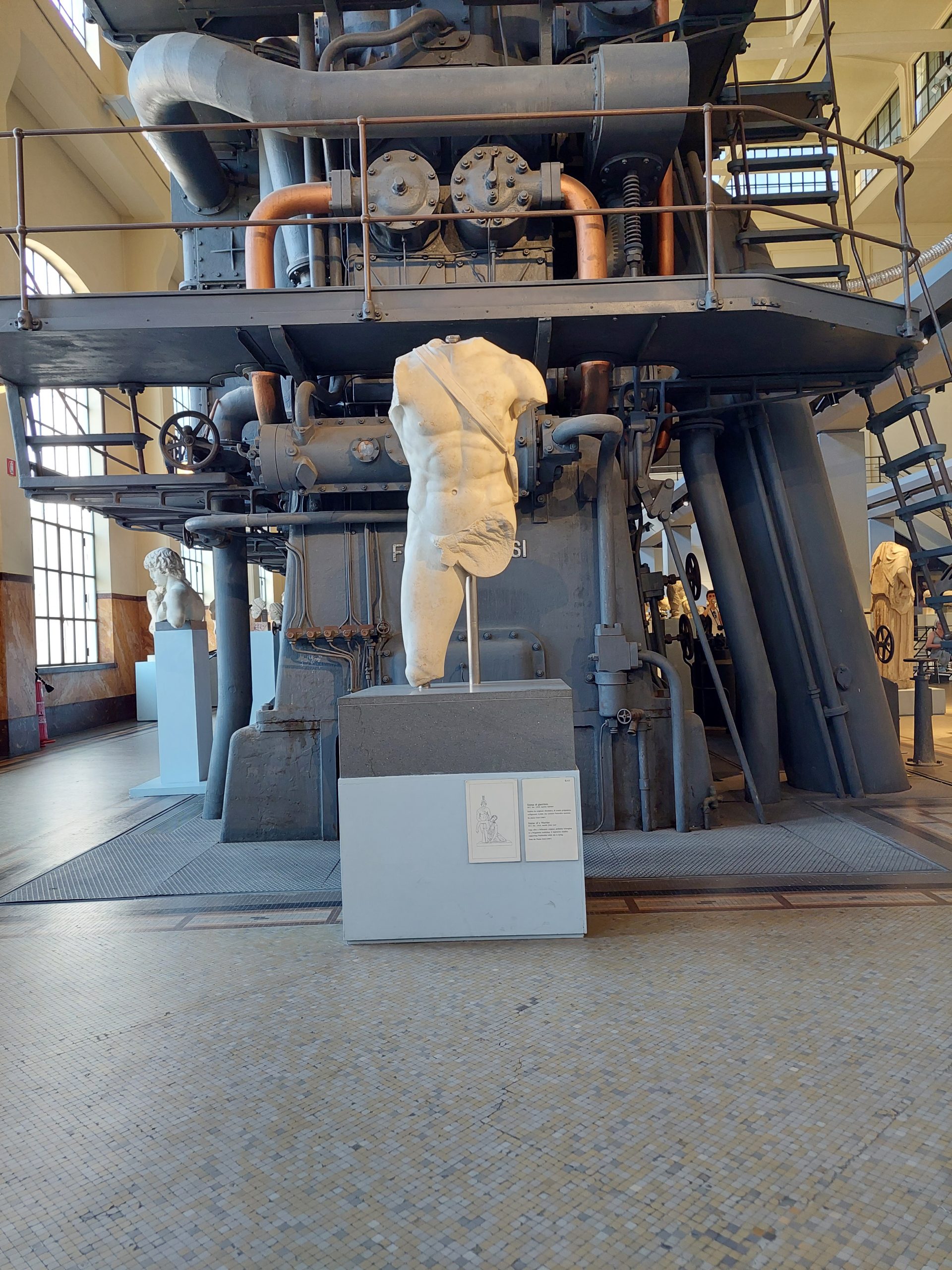 centrale Montemartini visite guidée en français