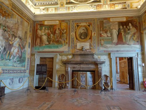 Palais Farnese de Caprarola salle des fastes