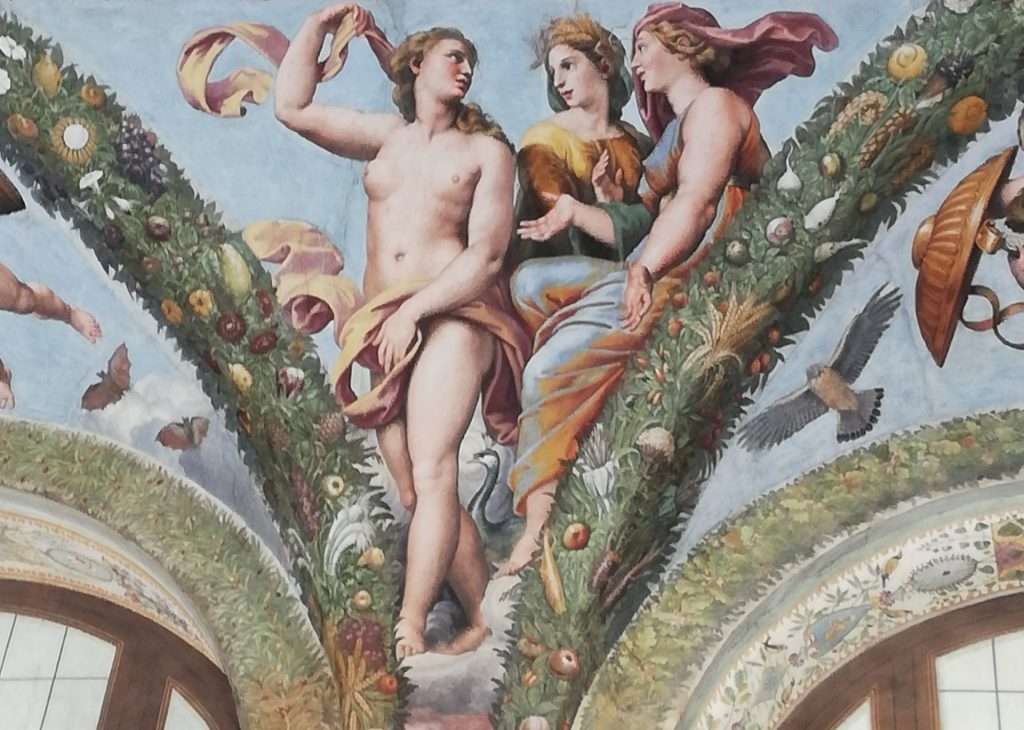 Loggia d'Amour et Psyché visiter la Farnesina