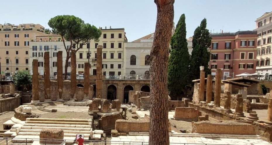 Largo Argentina où a eu lieu l'assassinat de Jules César