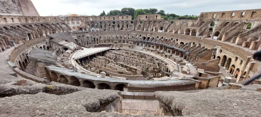 visite guidée du Colisée avec l'ascenseur panoramique