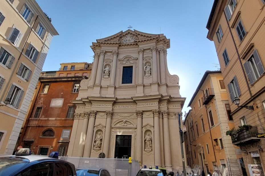 L'église de Santissima Trinità dei Pelegrini